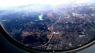 Airplane Takeoff - Window View