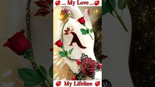 #A Letter Name Status❤️||Name art Video😍||Whatsapp status💘||2023  #ms_creation243