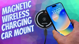 Minimal Magsafe Wireless charging 🔋 car mount for iPhone