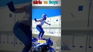 Girls Vs Boys 🔥🔥 😎 End Deko #bike #ninjazx10rlover #ninja #viralvideo #bikelover #bikelife #bikeri