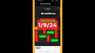 Hamster Mini Game Challenge 1 September 🐹 گیم همستر کامبت پنج شنبه 1 سپتامبر