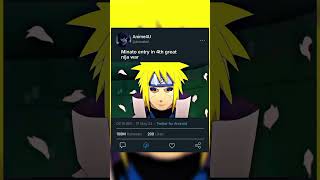 Minato entry in 4th great nija war #anime #hashirama #sasuke #naruto #madarauchiha #trending