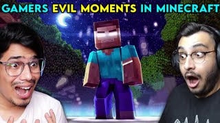 Gamers Evil Moment 😈 In Minecraft || Evil Moment 😈