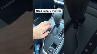 Inside the 2024 Subaru Impreza