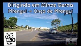 🚙 BR | Dirigindo em Minas Gerais Pitangui ➜ Onça do Pintangui  | V-00238D | Driving in Brazil