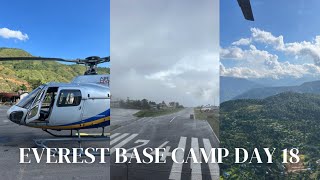 EVEREST BASE CAMP Day 18 | 🇳🇵🏔️🥾 Lukla to Kathmandu