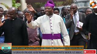 Bishop Gaddie Akanjuna urges UCU-BBUC Students to Champion the fight against Corruption & Immorality