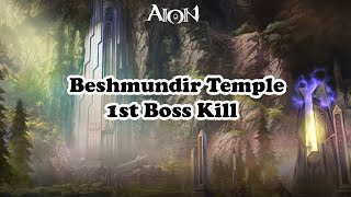 Aion 4.6 Beshmundir Temple Assassin First Boss Kill XP