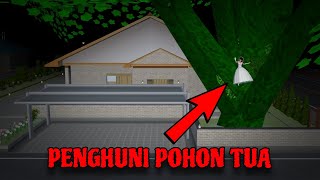 Rumah Yuta Dan Mio Jadi Sarang Hantu Penunggu Pohon Tua || Sakura School Simulator