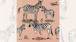 Kids fashion | How to create a cute zebra pattern in Illustrator?