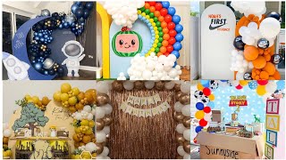 Boys Birthday Decoration Ideas #colorsoflifewithmusfira