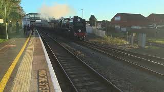 1z29 Exeter to London Waterloo with clan line though Bridgwater 12/10 /24 17.40