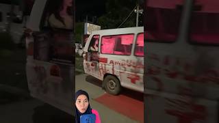 😱Hantu Ambulan..⁉️ #ambulance #reaction #shortsfeed #sekolah #viralvideo #sekolah