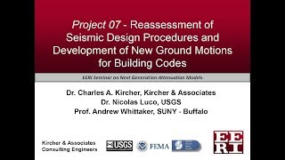 Project 07-Reassessment of Seismic Design Procedures and Development of New Ground Motions