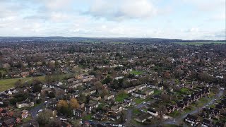 Airiel View of Bookham