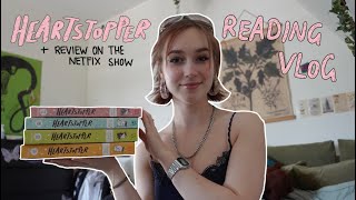 I read all the heartstopper books and then watched the show | reading vlog (C&C p.1)