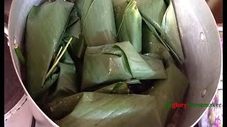 How To Make Moi Moi With Leaf | Bake Moi Moi In The Oven | Easy Way To Peel Beans - Glory Home Maker