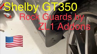 Shelby GT350 Rock Guards by ZL1 Addons