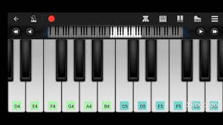 Kal ho na ho song on mobile piano