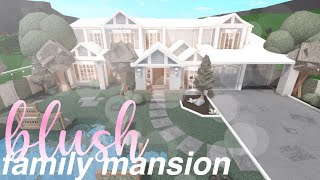 BLOXBURG | Blush Family Mansion | House Build