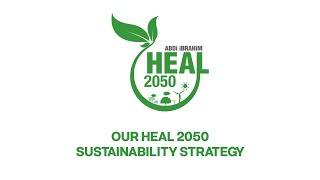 Our  HEAL 2050 Sustainability Strategy