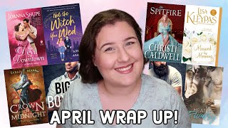 End of April wrap up | 12 books + a new all time fave?!