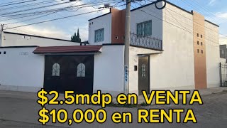 Casa en esquina, Fracc. Tulipanes al sur de Pachuca, en VENTA o RENTA 🏠🏡 #pardobienesinmuebles