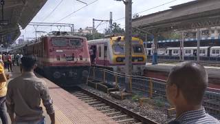 Mighty Indian railway - Ranakpur Express arriving at Borivali station | Mumbai to bikaner