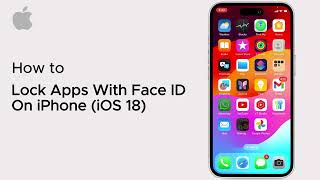 How To Lock Apps With Face ID On iPhone (iOS 18) ( iOS ) 2025