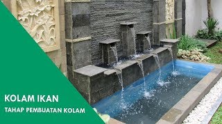 Kolam Ikan : Tahap Pembuatan Kolam Minimalis Untuk Ikan Koi