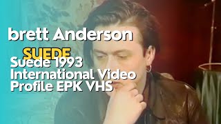 BRETT ANDERSON SUEDE 1993 INTERNATIONAL VIDEO