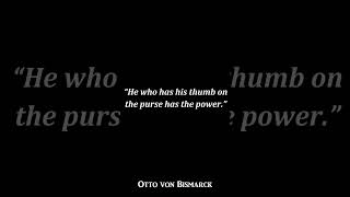 Otto von Bismarck Quotes   10   #Shorts