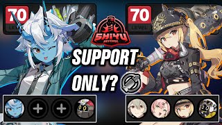 WHATT!! SUPPORT ONLY?? - DESTROY Shiyu 17 with ALL SUPPORT Specialty Agents in Zenless Zone Zero