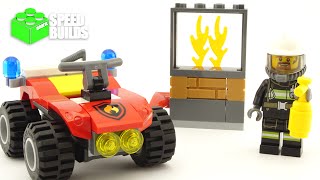 LEGO City - Fire ATV - LEGO 60105 Speed Build