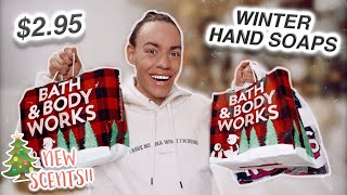 HUGE Bath and Body Works Winter Soap Haul!!