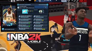 This Anthony Edward’s build is unstoppable in NBA 2K Mobile!!! || H2H Montage 🔥