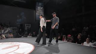 Free Spirit Festival 2019 Championship//Boogie G & Dimi vs Miss G & Towa //Popping - 1/4