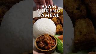 Ayam Goreng Sambal I can eat this everyweek #ayamgorengpenyet #ayamgorengsambal #ramadanresipi