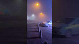 Heavy fog at Birmingham Uk 11 February 2024 #4k #birminghamuk