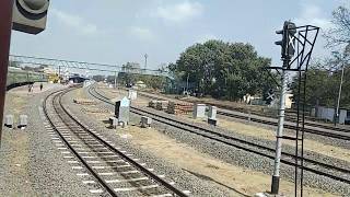 Duronto Express - Arriving at Rajkot Station