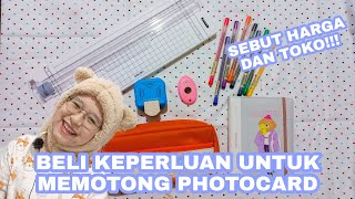 BELI KEPERLUAN PEMOTONG PHOTOCARD | BELLA KARINA