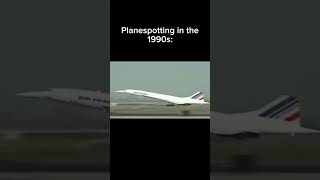 Planespotting in the 1990s (Reupload) #aviation #planespotting