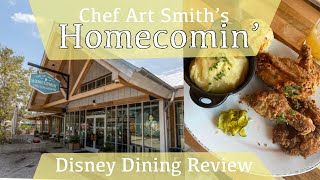 DISNEY WORLD DINING REVIEW - CHEF ART SMITHS HOMECOMIN - Dinner at Disney Springs