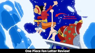 This MIGHT Just Be The BEST Anime Episode Of All-Time | One Piece Fan Letter Review