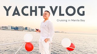 YACHT VLOG! Dinner Cruise along Manila Bay | Jeffrey Foronda