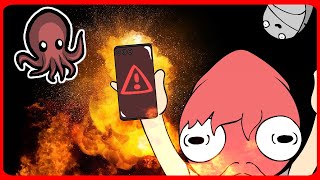 MY PHONE ALMOST BLEW UP!!!! (Animation)