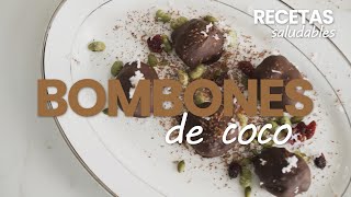 BOMBONES de Coco - Recetas saludable