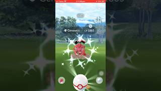 Shiny Mythical Genesect Pokémon Go #shorts #trending #viral #pokemon #youtube #fishing #tiktok