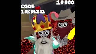 CONGRATS @RealKrizzi🎉! #shorts #gorillatag #gaming #new #oculus #10k #vr