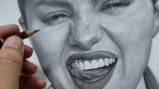 HYPER Pencil Drawing& Shading! How to Draw Realistic Skin Tone, Portraits LIVE?